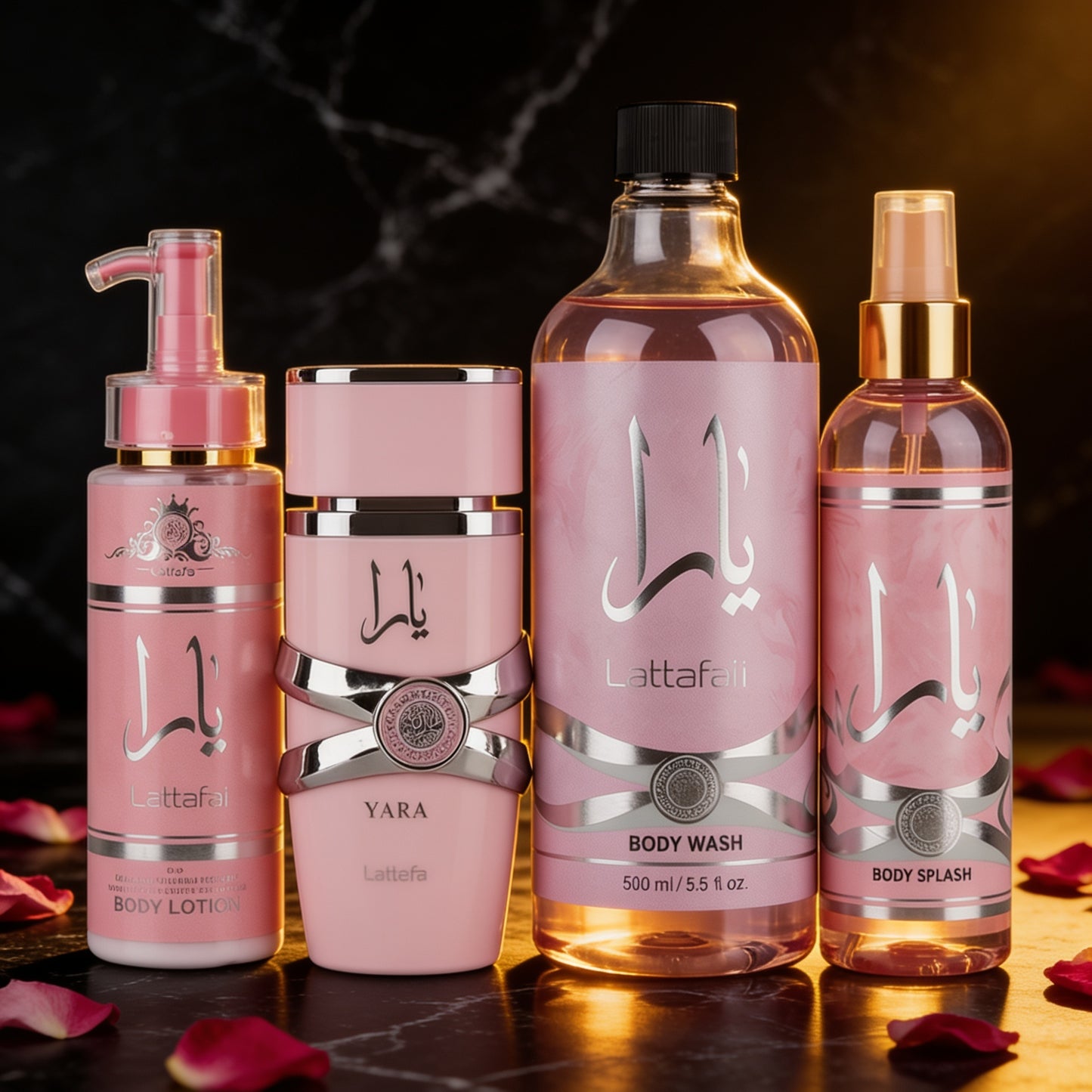 باكدج يارا عطر ومزيل عرق هدية متكاملة برائحة شرقية فاخرة