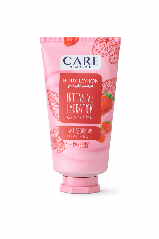 لوشن الجسم كير آند مور بالفراولة