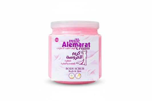 مقشر الجسم حليب الإمارات