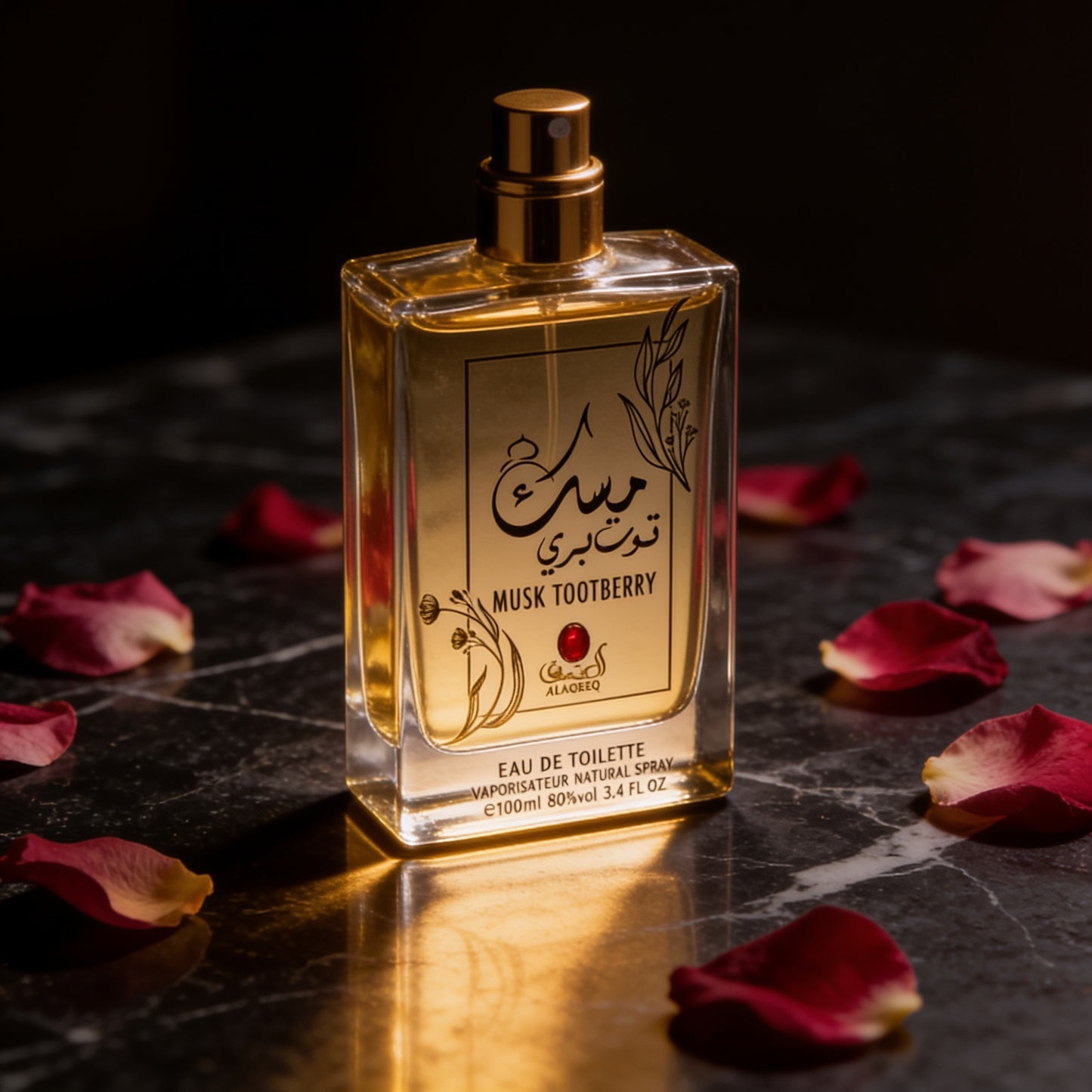 مسك توت بيري العقيق عطر شرقي للنساء برائحة توت منعشة