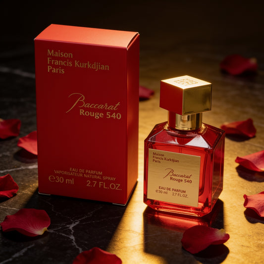 عطر باكارا روج 540 نسخة 30 مل برائحة ورود فاخرة تدوم طوال اليوم