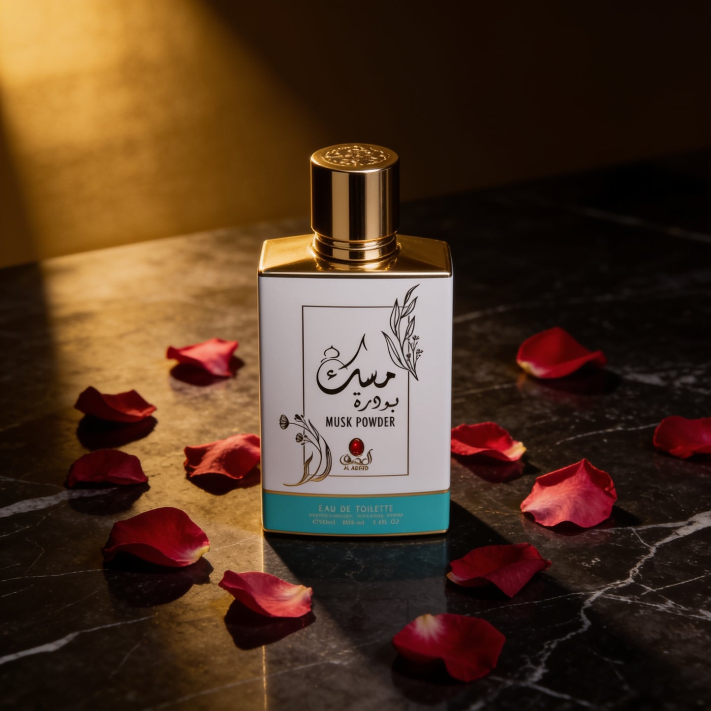 مسك بودرة العقيق عطر شرقي فاخر للنساء يدوم طوال اليوم