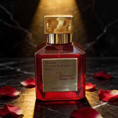 عطر بكارات روج أوت ليت بارفان برائحة زهرية خشبية فاخرة