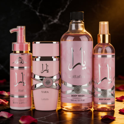 باكدج يارا عطر ومزيل عرق هدية متكاملة برائحة شرقية فاخرة