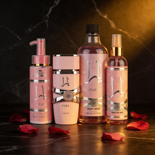 باكدج يارا عطر ومزيل عرق هدية متكاملة برائحة شرقية فاخرة